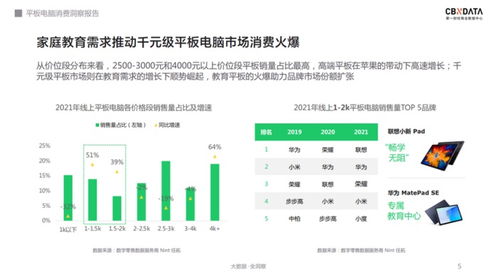 軟硬件齊發(fā)力，千元級平板電腦的天花板在哪？——CBNData銷售報(bào)告解析